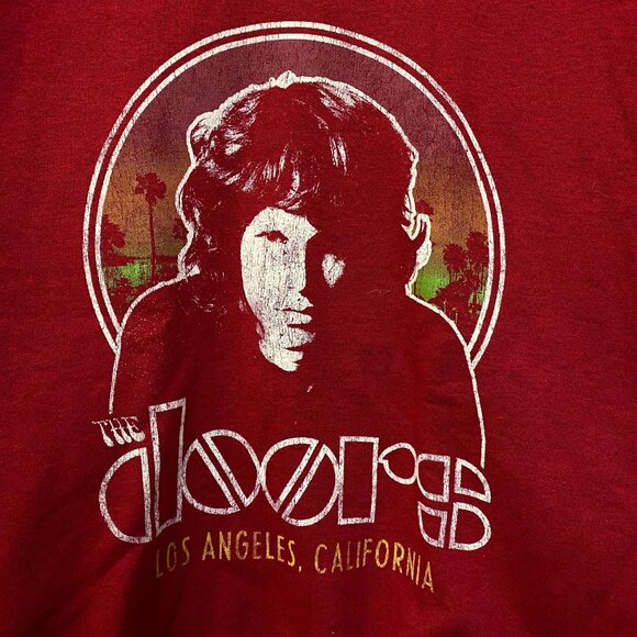 The Doors Jim Morrison Los Angeles CA Rock Band Crewneck M - Picture 2 of 4